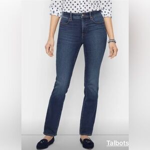 Talbots / Blue / straight leg jeans -Size 10 /Ultra-flattering